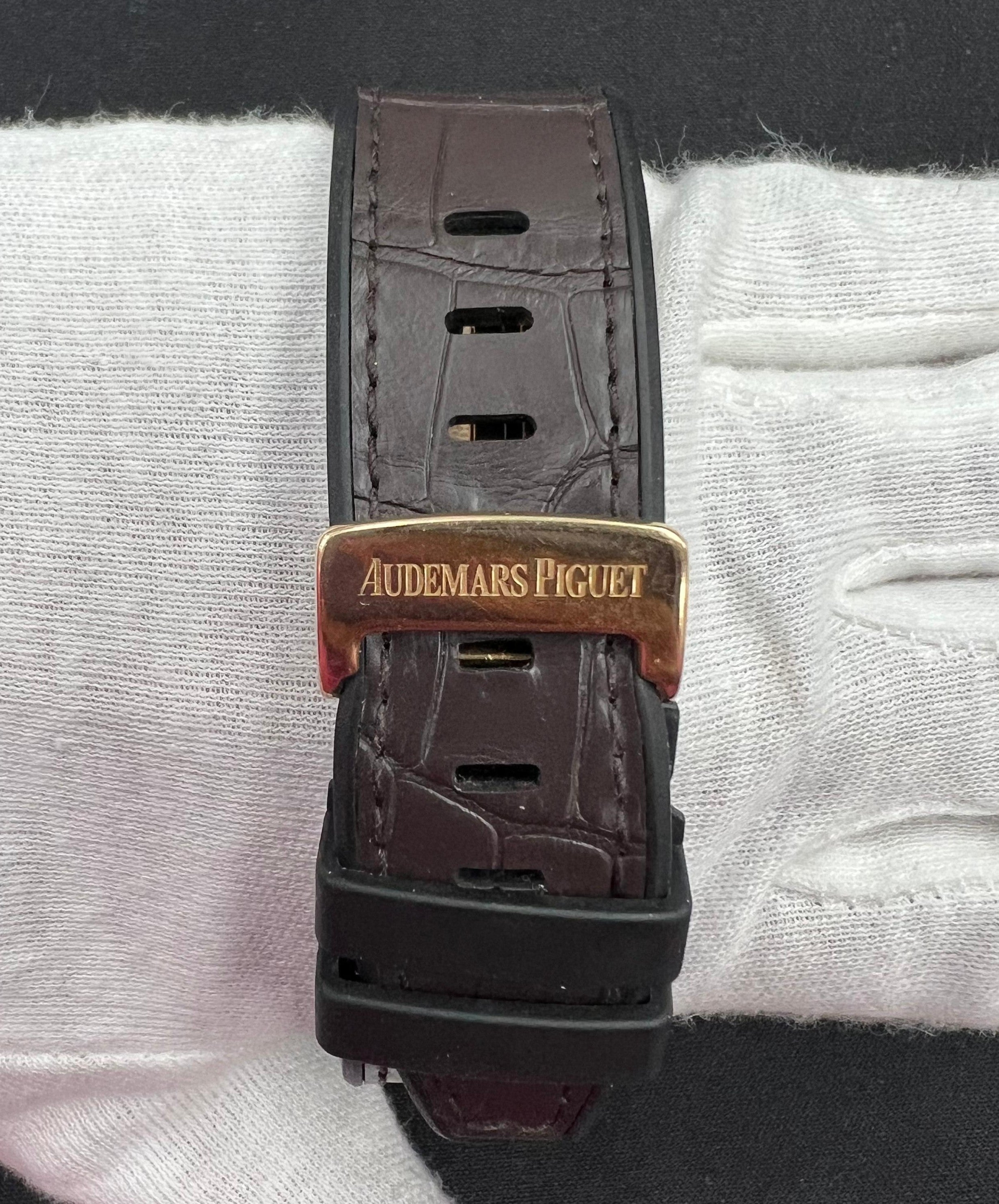 Audemars Piguet Royal Oak Offshore 42mm 18K Rose Gold Diamond Dial Ref. 26570OR