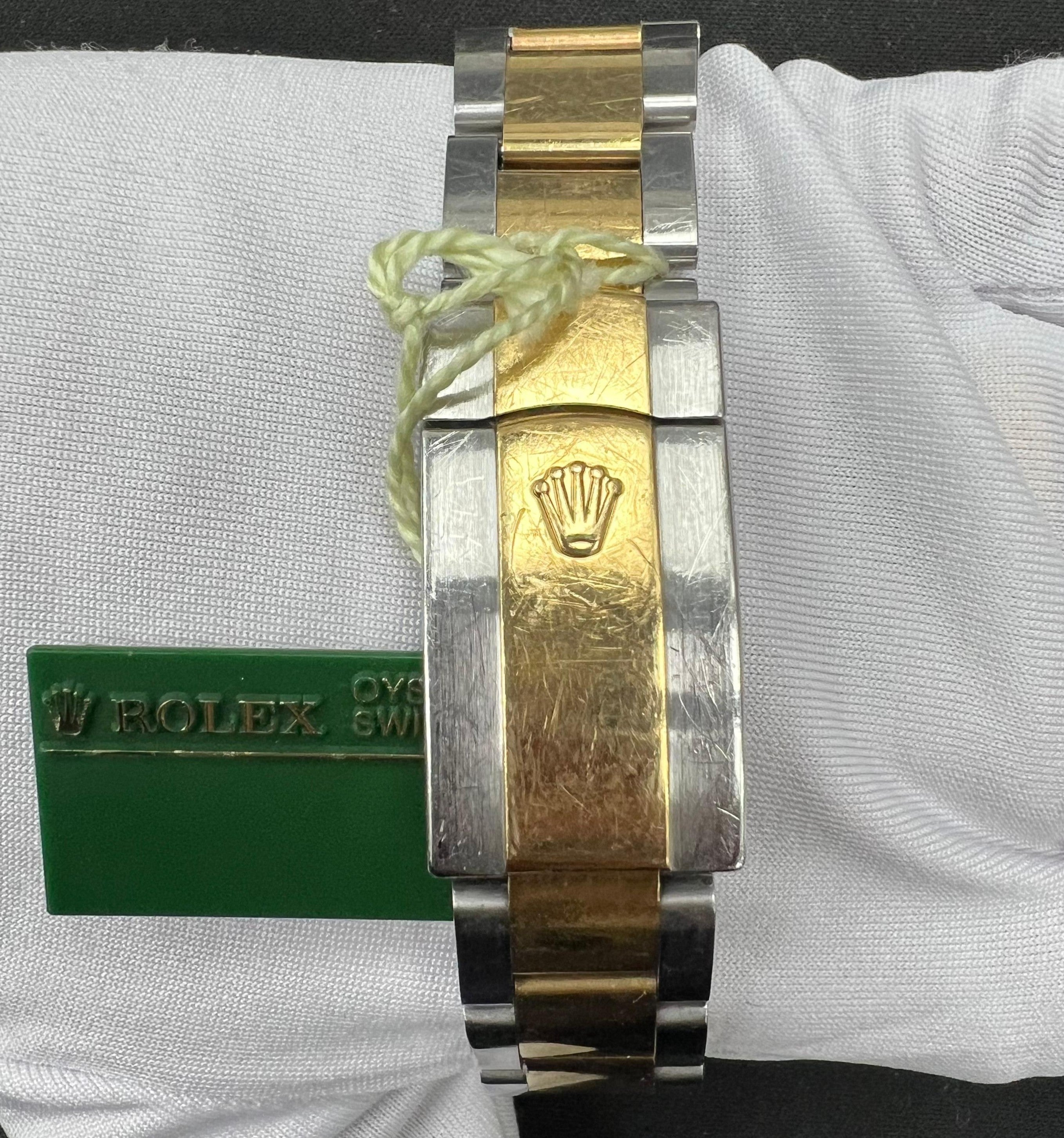 Rolex Datejust 36mm Two-Tone 18K Yellow Gold & Steel Grey Dial Ref. 116233