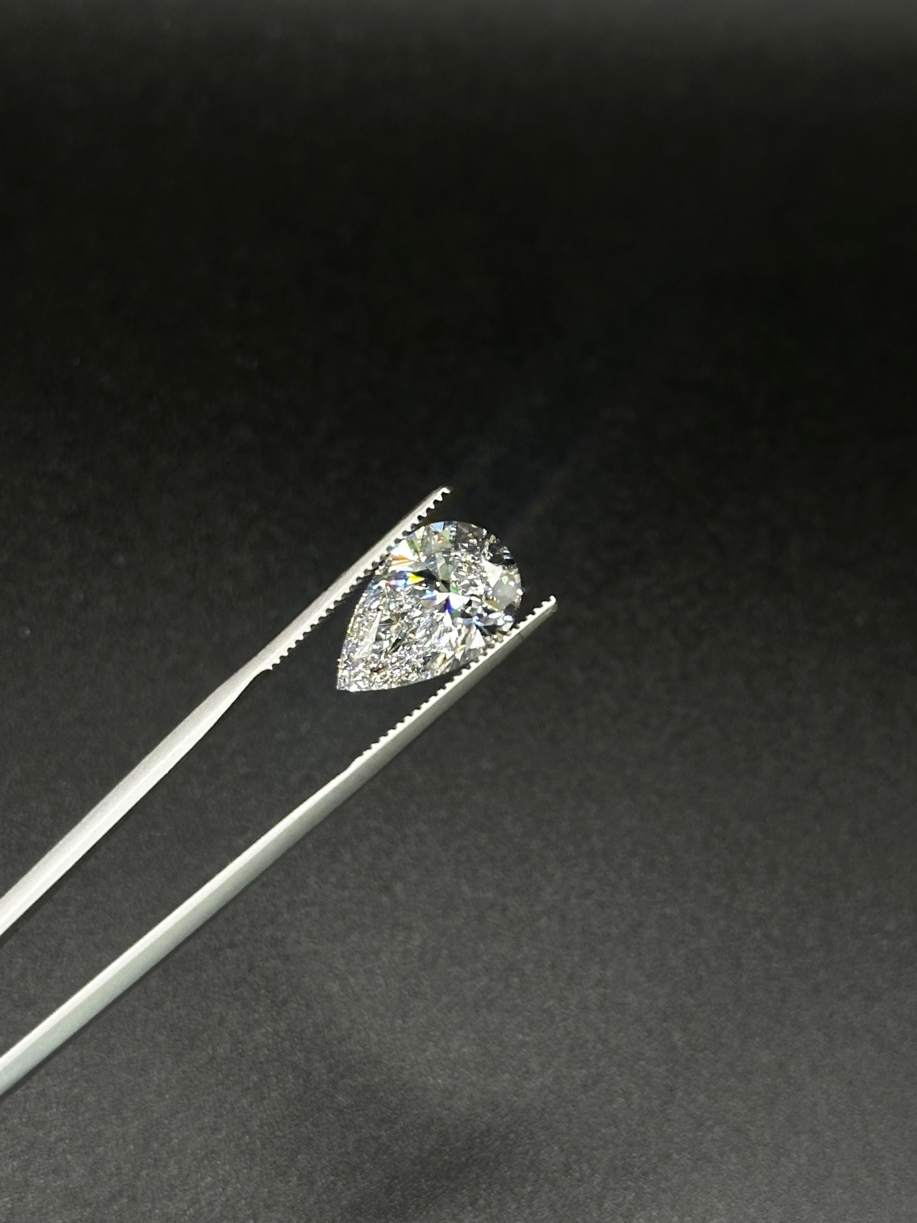 4.17 Ct Pear Shape Diamond