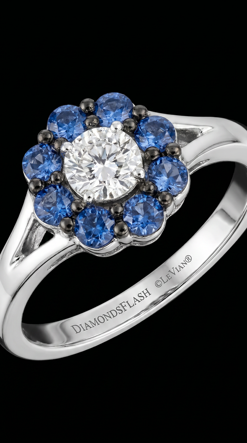 14K Sapphire Ring