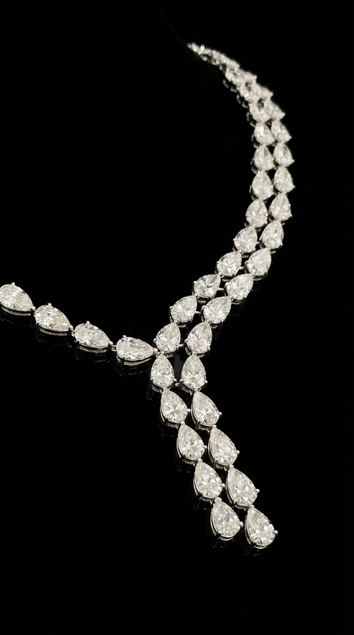 14K Pear Necklace