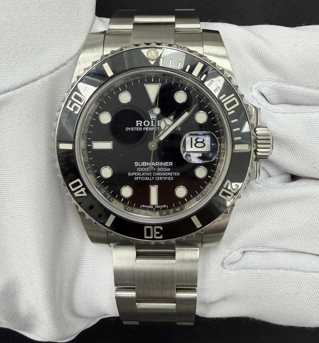 Rolex Submariner Date 40mm Stainless Steel Black Dial Ref. 116610LN
