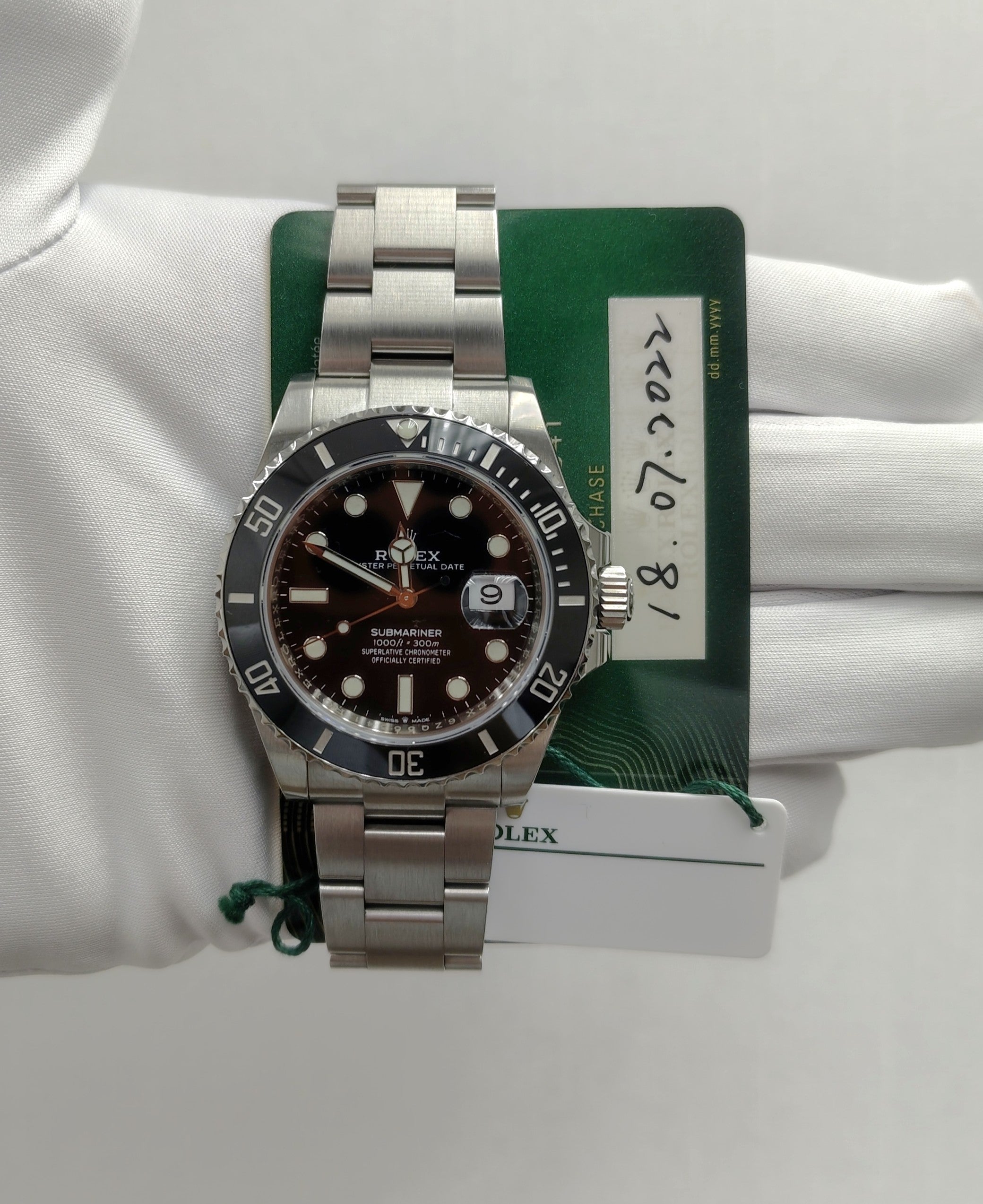 Rolex Submariner Date 41mm Stainless Steel Black Dial Ref. 126610LN