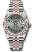 Rolex Datejust 36mm Two-Tone 18K Rose Gold & Steel Wimbledon Dial Ref. 126231