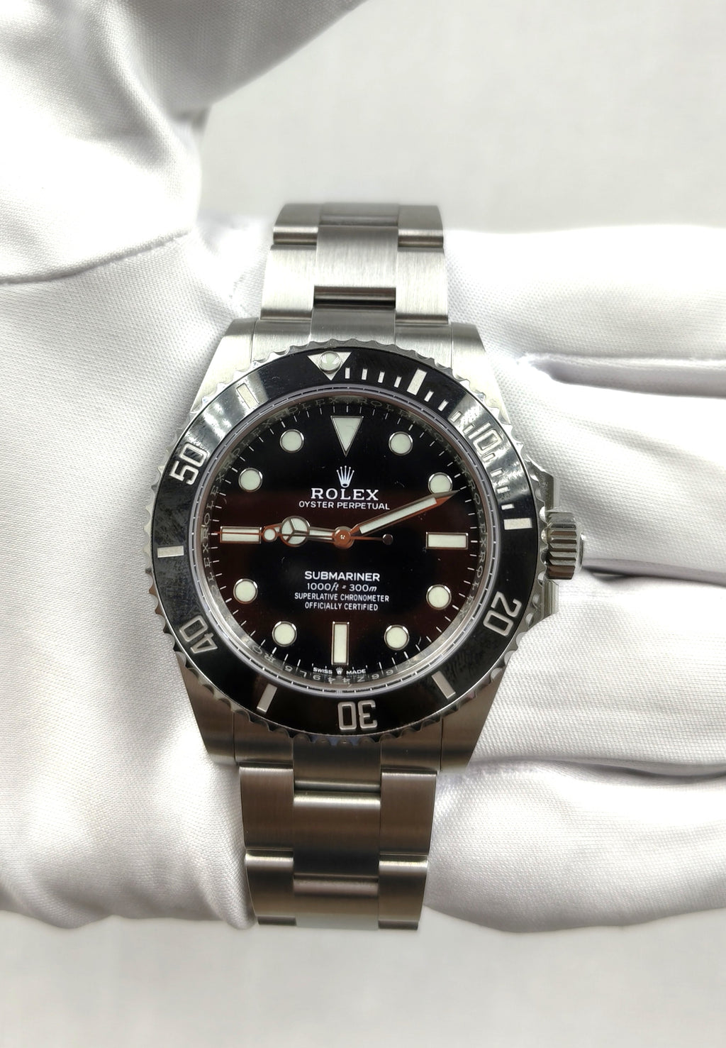 Rolex Submariner No Date 41mm Stainless Steel Black Dial Ref. 124060