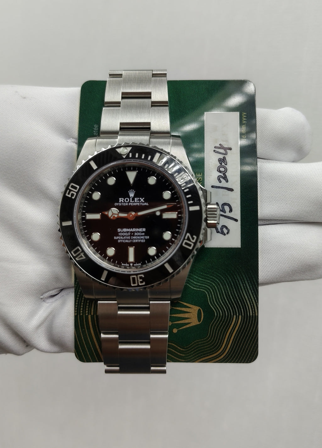 Rolex Submariner No Date 41mm Stainless Steel Black Dial Ref. 124060