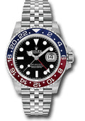 Rolex GMT Master II 40mm Stainless Steel Black Dial Ref. 126710BLRO