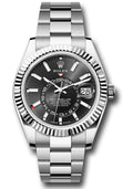 Rolex Sky Dweller 42mm Stainless Steel Black Dial Ref. 336934