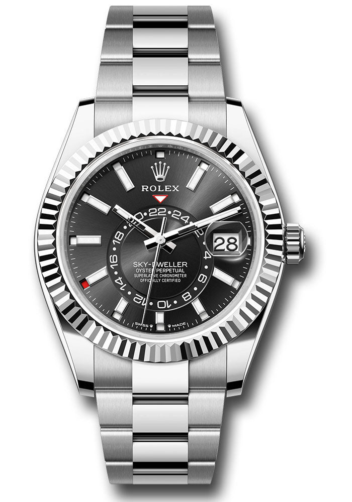 Rolex Sky Dweller 42mm Stainless Steel Black Dial Ref. 336934