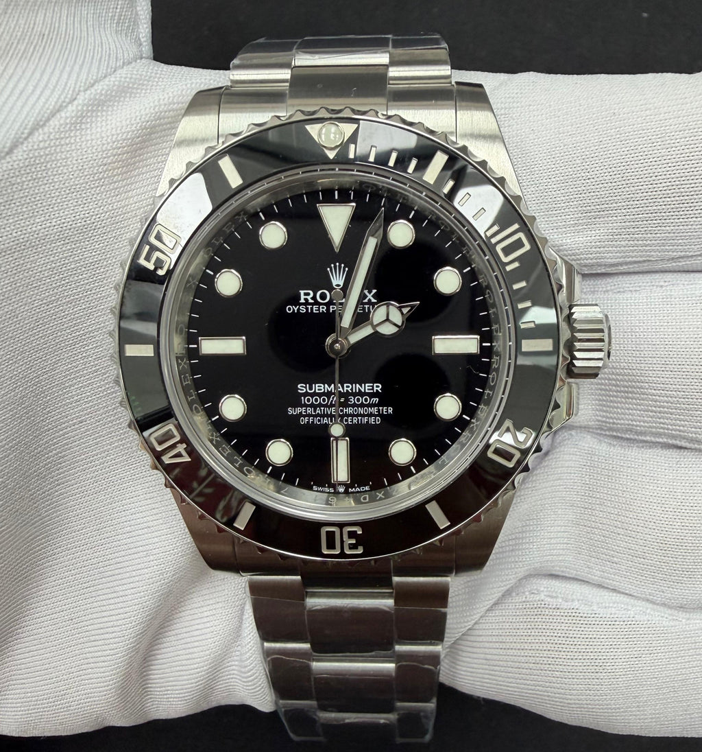 Rolex Submariner No Date 41mm Stainless Steel Black Dial Ref. 124060