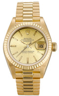 Rolex Lady Date Just 26mm 18K Yellow Gold Champagne Dial Ref. 69178