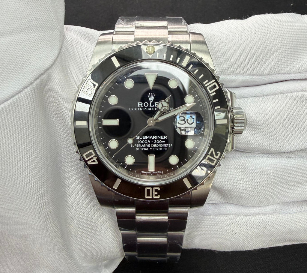 Rolex Submariner Date 40mm Stainless Steel Black Dial Ref. 116610LN