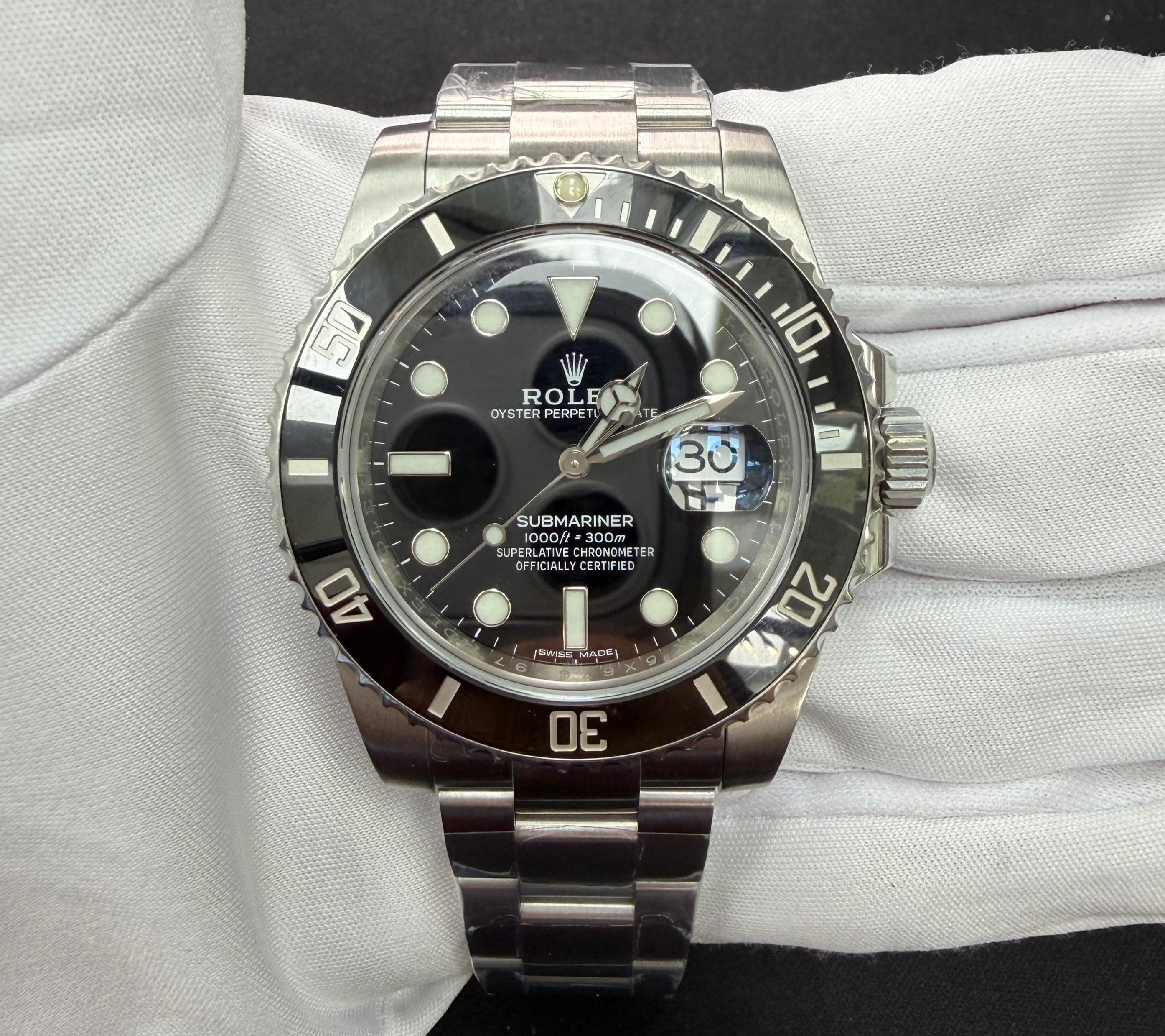 Rolex Submariner Date 40mm Stainless Steel Black Dial Ref. 116610LN