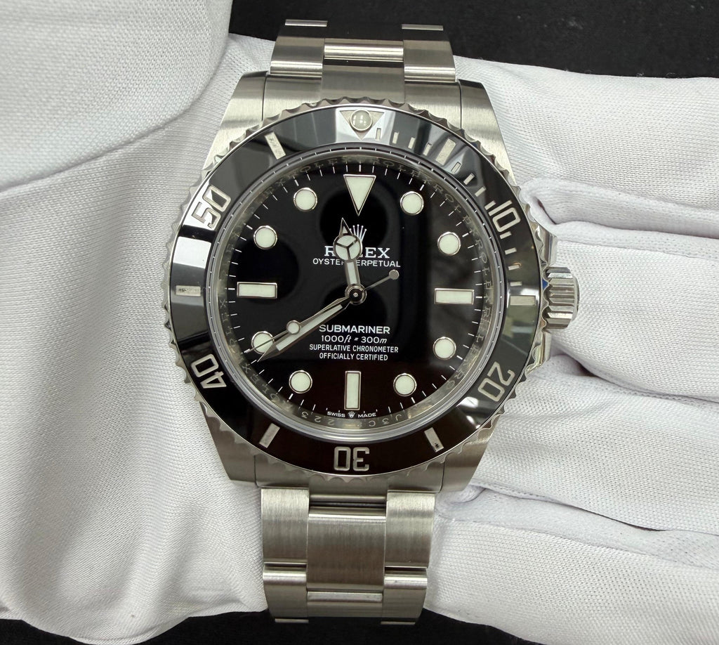 Rolex Submariner No Date 41mm Stainless Steel Black Dial Ref. 124060