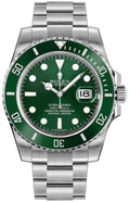 Rolex Submariner Date 40mm Stainless Steel Green Dial Ref. 116610LV