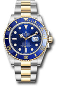 Rolex Submariner Date 41mm Two-Tone 18K Yellow Gold & Steel Blue Dial Ref. 126613LB