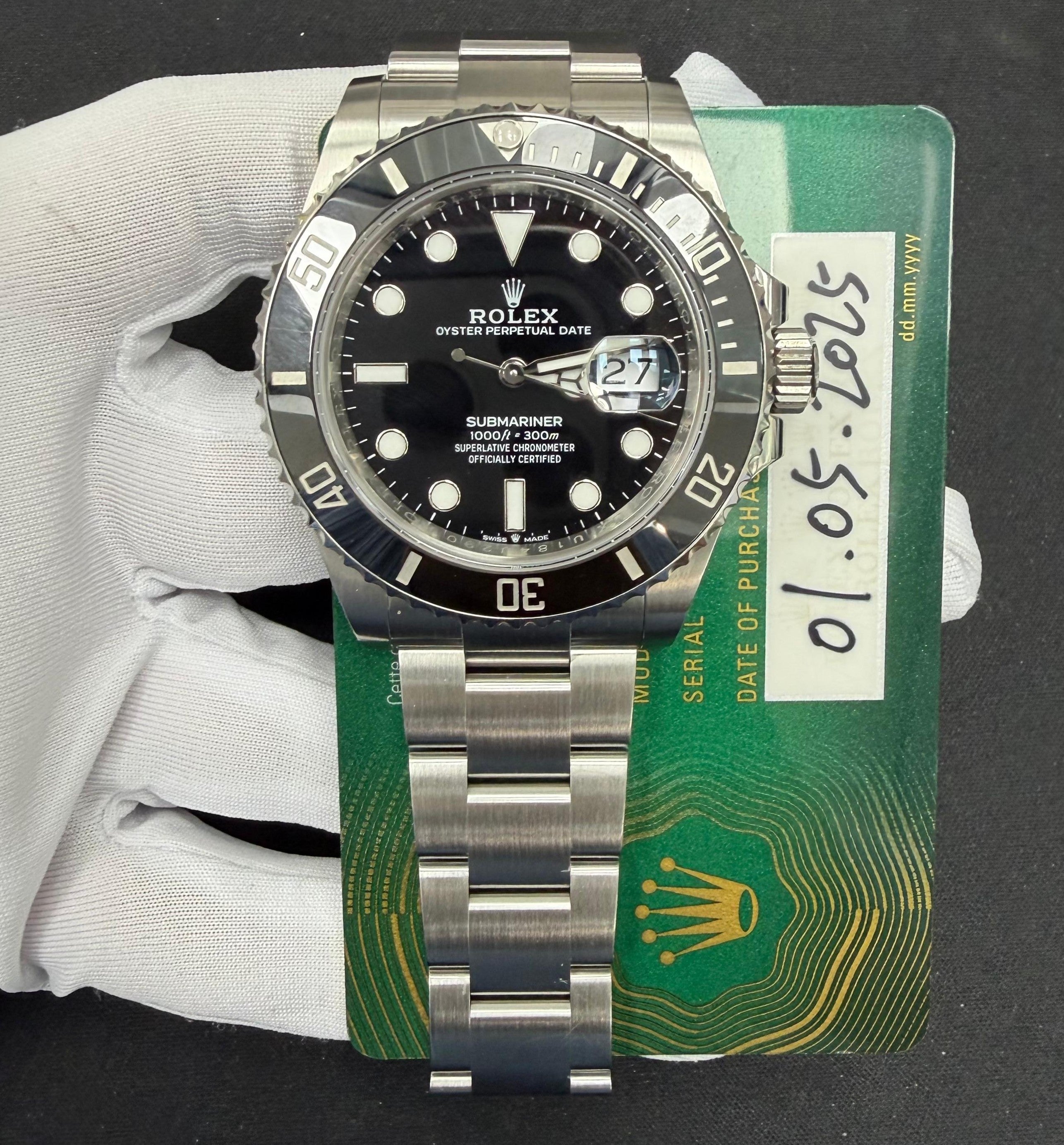 Rolex Submariner Date 41mm Stainless Steel Black Dial Ref. 126610LN