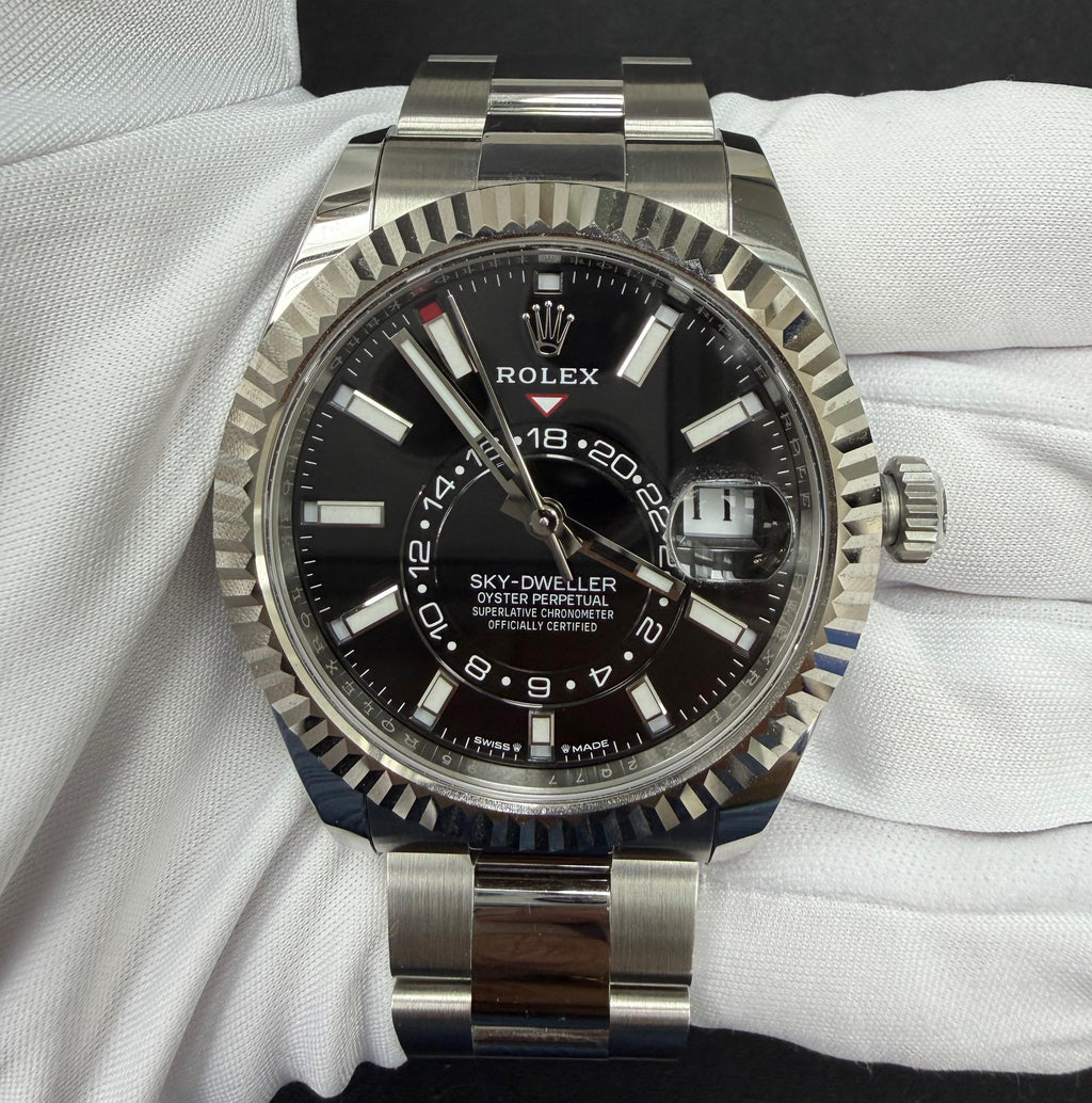 Rolex Sky Dweller 42mm Stainless Steel Black Dial Ref. 336934