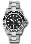 Rolex GMT Master II 40mm Stainless Steel Black Dial Ref. 126710GRNR