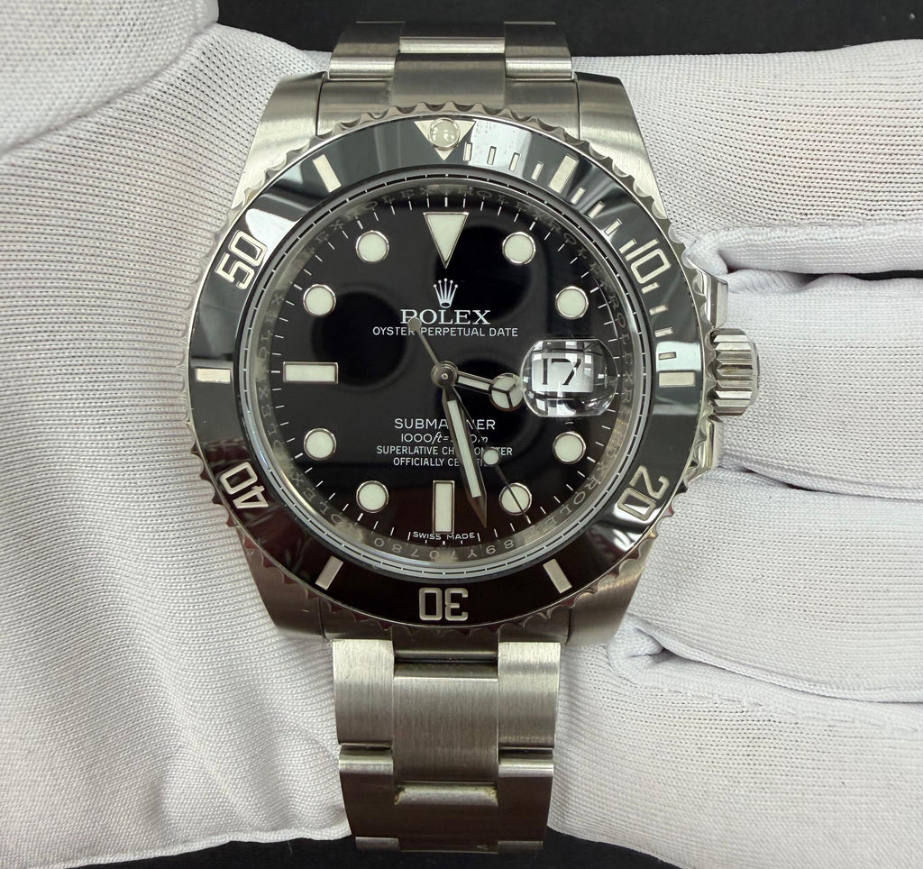 Rolex Submariner Date 40mm Stainless Steel Black Dial Ref. 116610LN