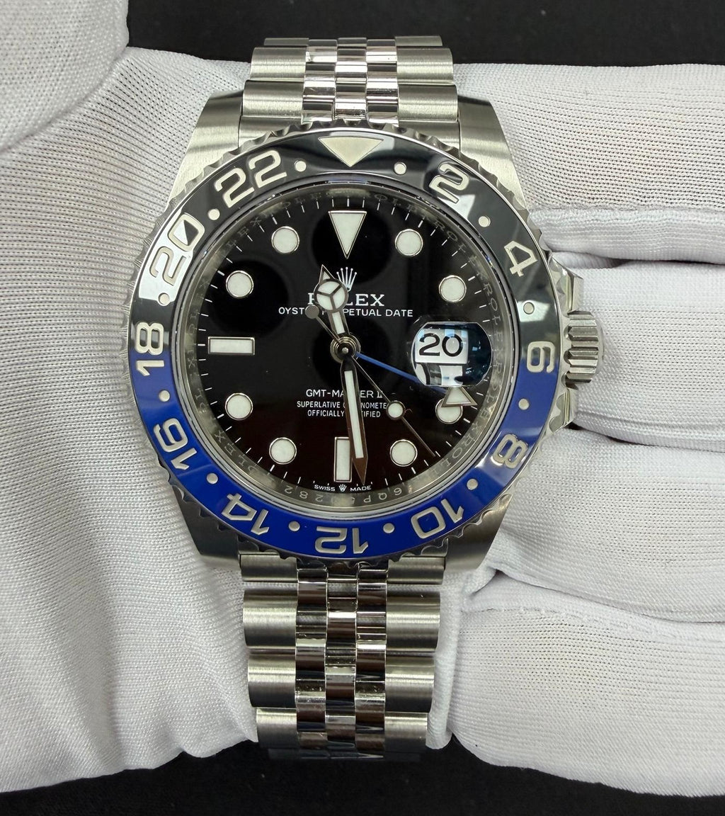 Rolex GMT Master II 40mm Stainless Steel Black Dial Ref. 126710BLNR