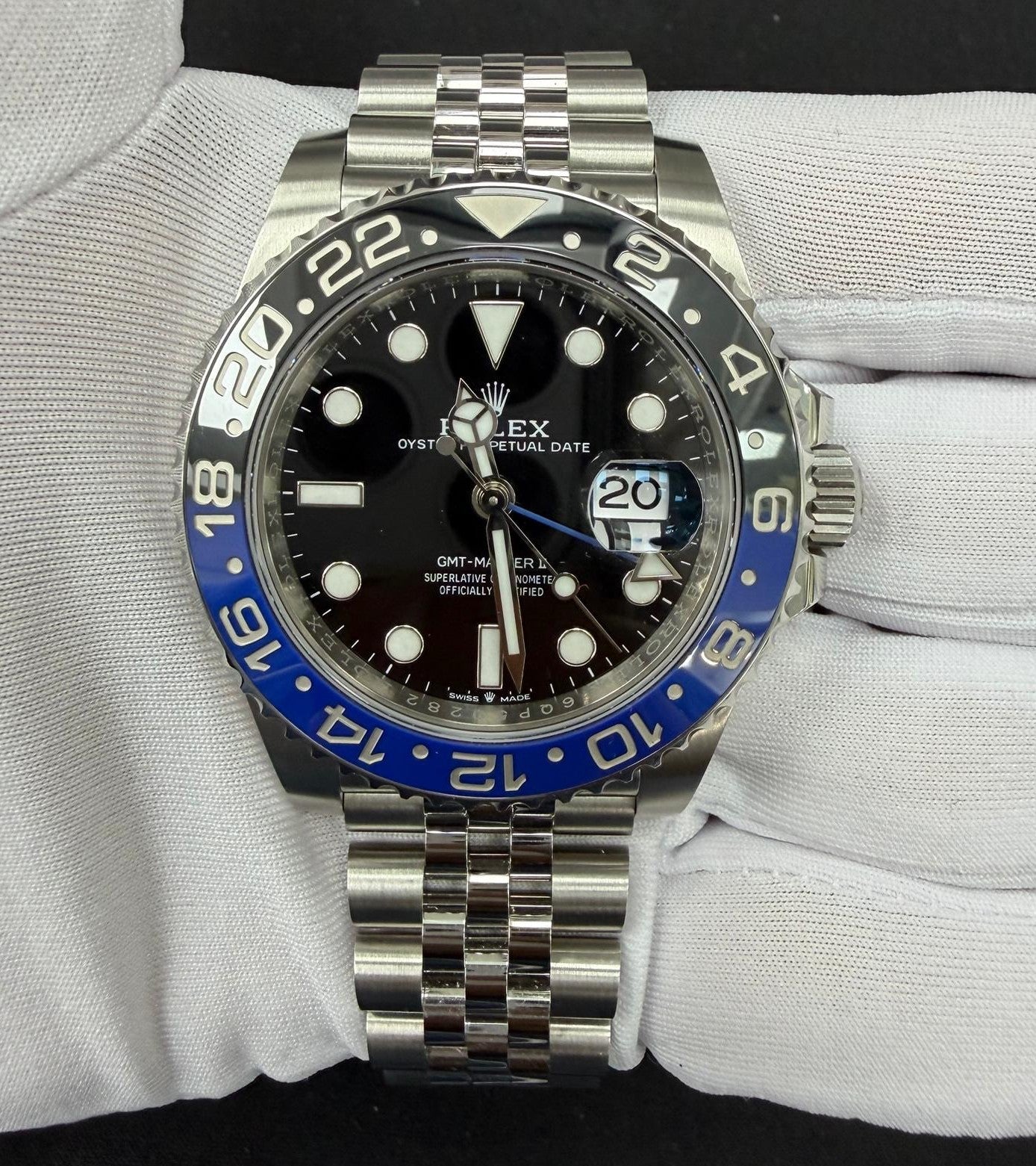 Rolex GMT Master II 40mm Stainless Steel Black Dial Ref. 126710BLNR