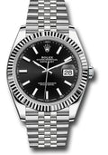 Rolex Datejust 41mm Stainless Steel Black Dial Ref. 126334