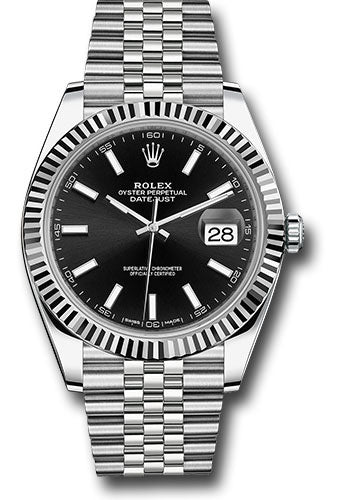 Rolex Datejust 41mm Stainless Steel Black Dial Ref. 126334