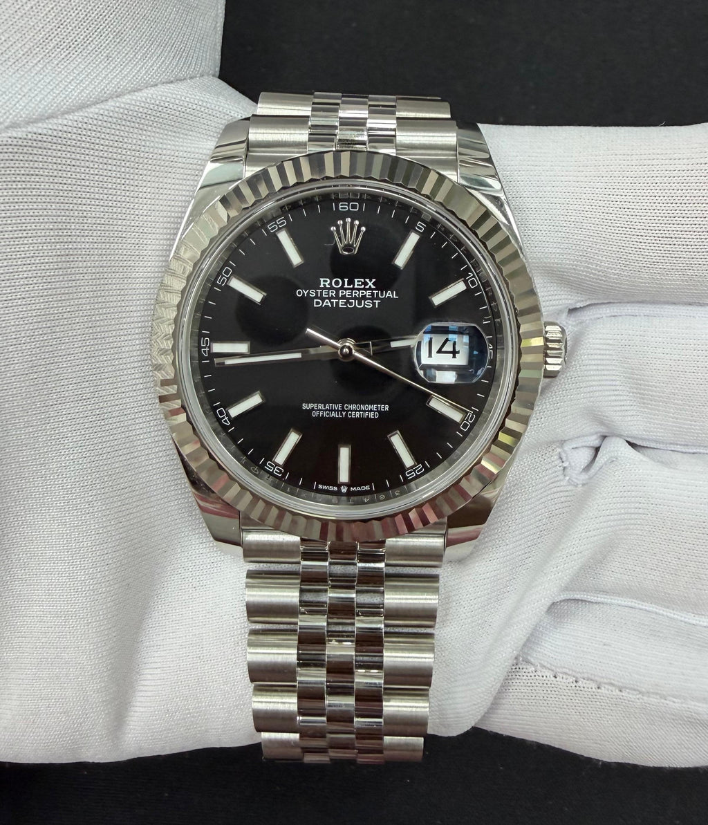 Rolex Datejust 41mm Stainless Steel Black Dial Ref. 126334