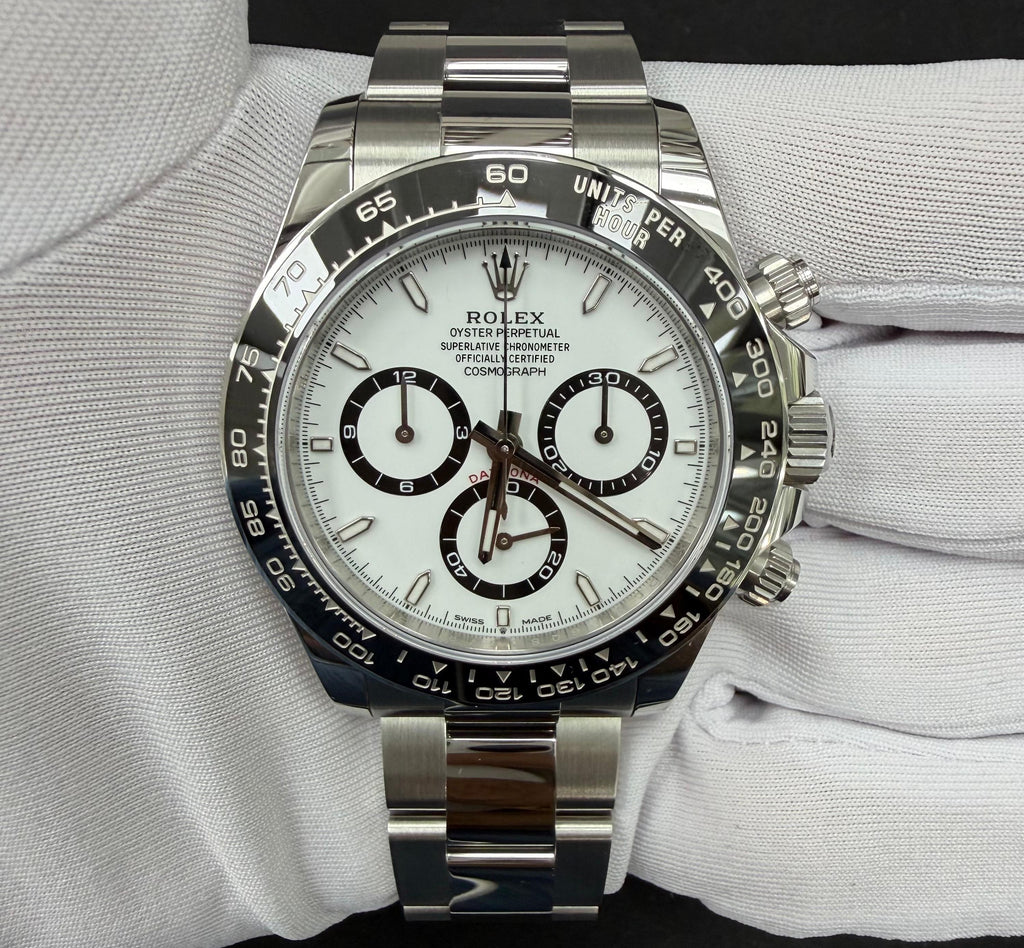 Rolex Daytona 40mm Stainless Steel White Dial Ref. 126500LN