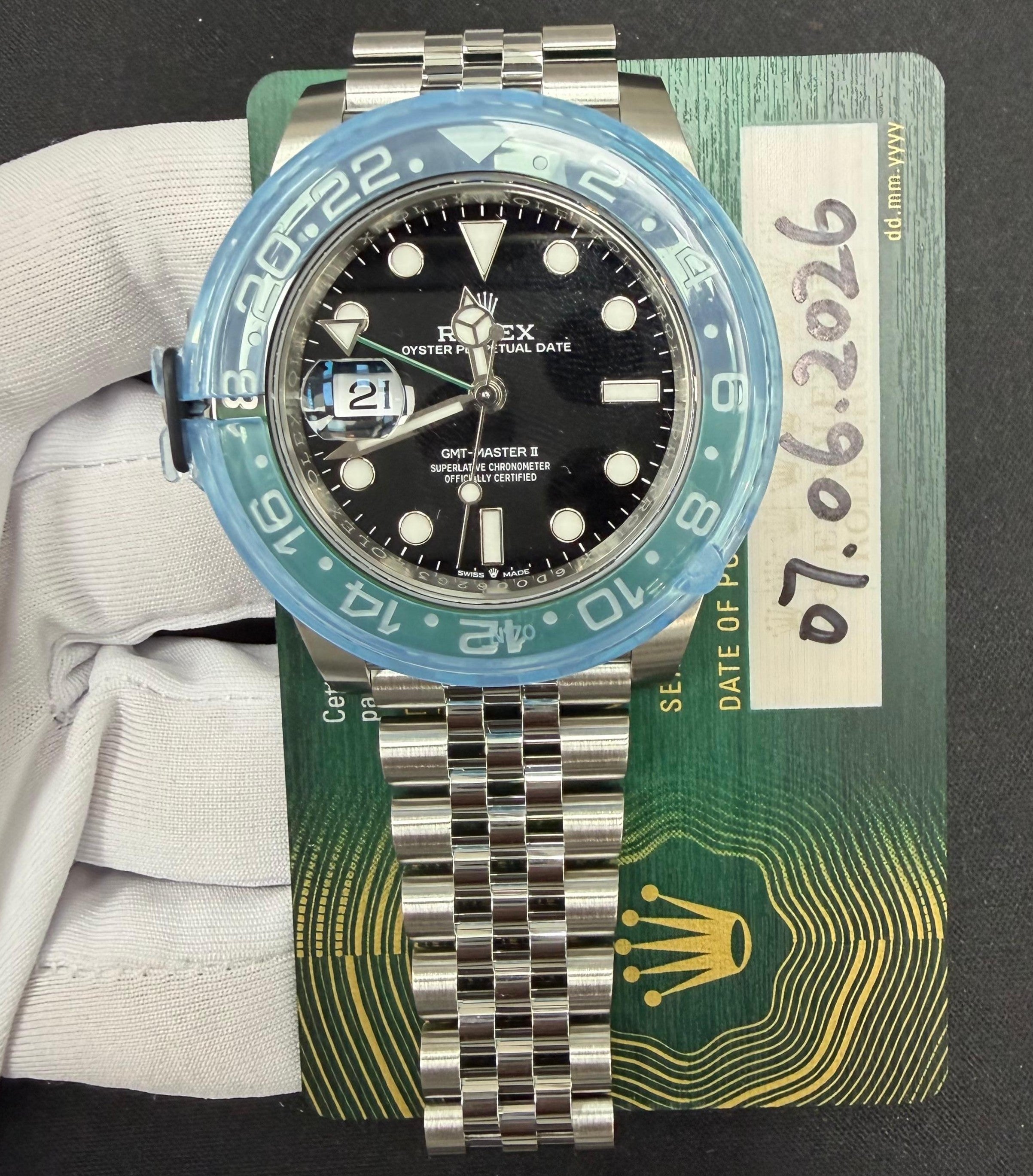 Rolex GMT Master II 40mm Stainless Steel Black Dial Ref. 126720VTNR