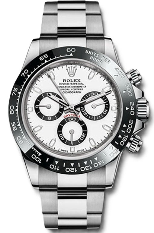 Rolex Daytona 40mm Stainless Steel White Dial Ref. 116500LN