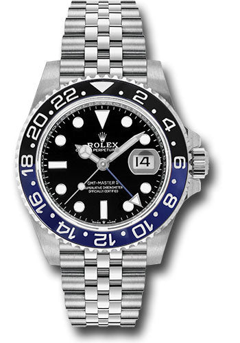 Rolex GMT Master II 40mm Stainless Steel Black Dial Ref. 126710BLNR
