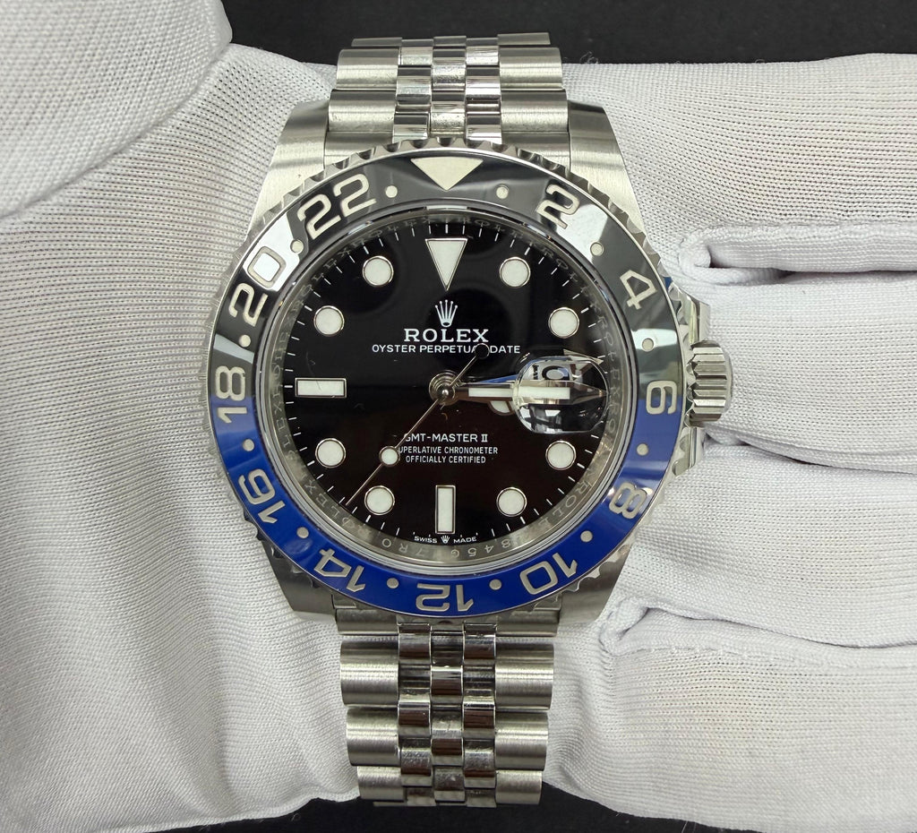 Rolex GMT Master II 40mm Stainless Steel Black Dial Ref. 126710BLNR