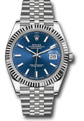 Rolex Datejust 41mm Stainless Steel Blue Dial Ref. 126334
