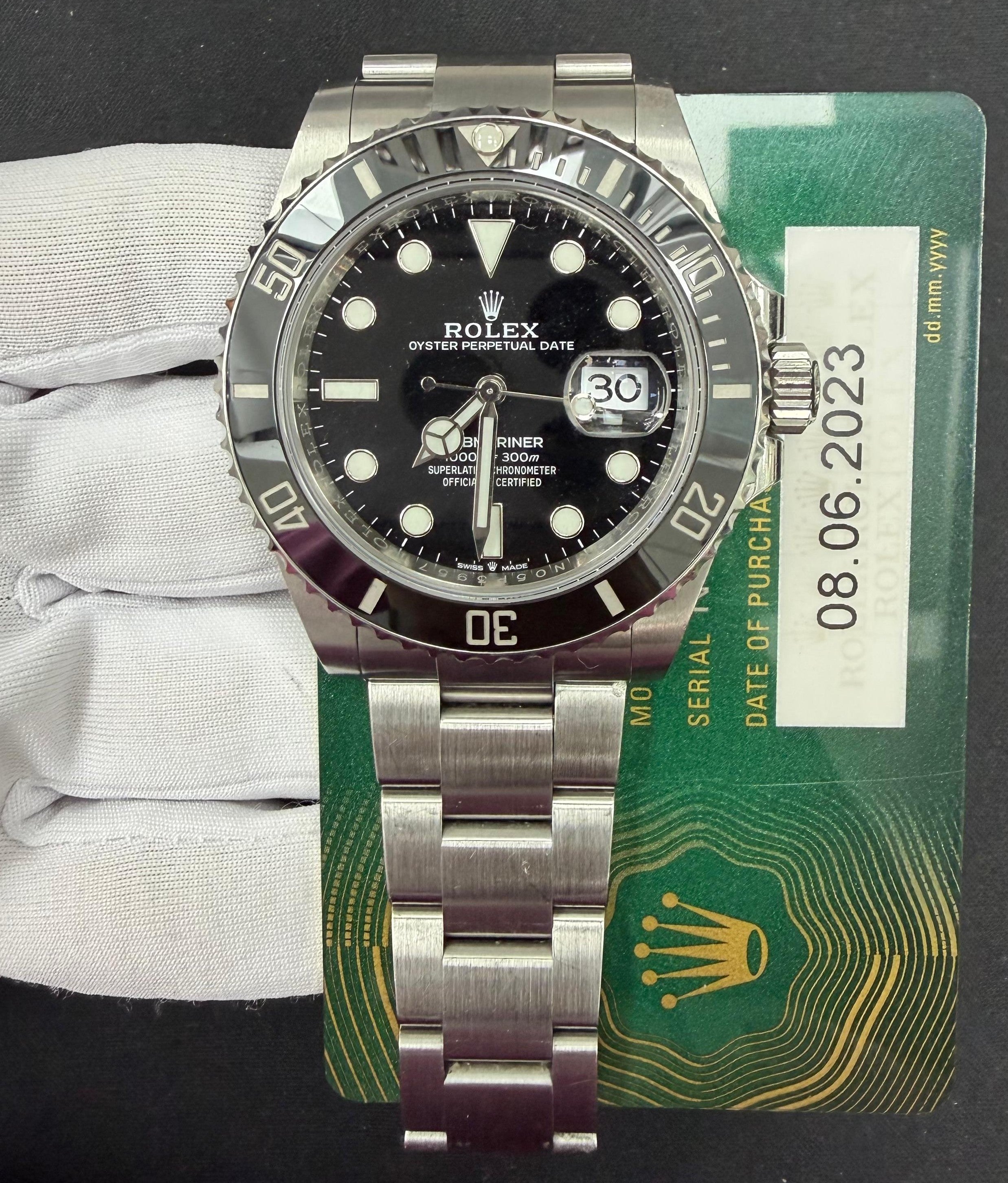 Rolex Submariner Date 41mm Stainless Steel Black Dial Ref. 126610LN