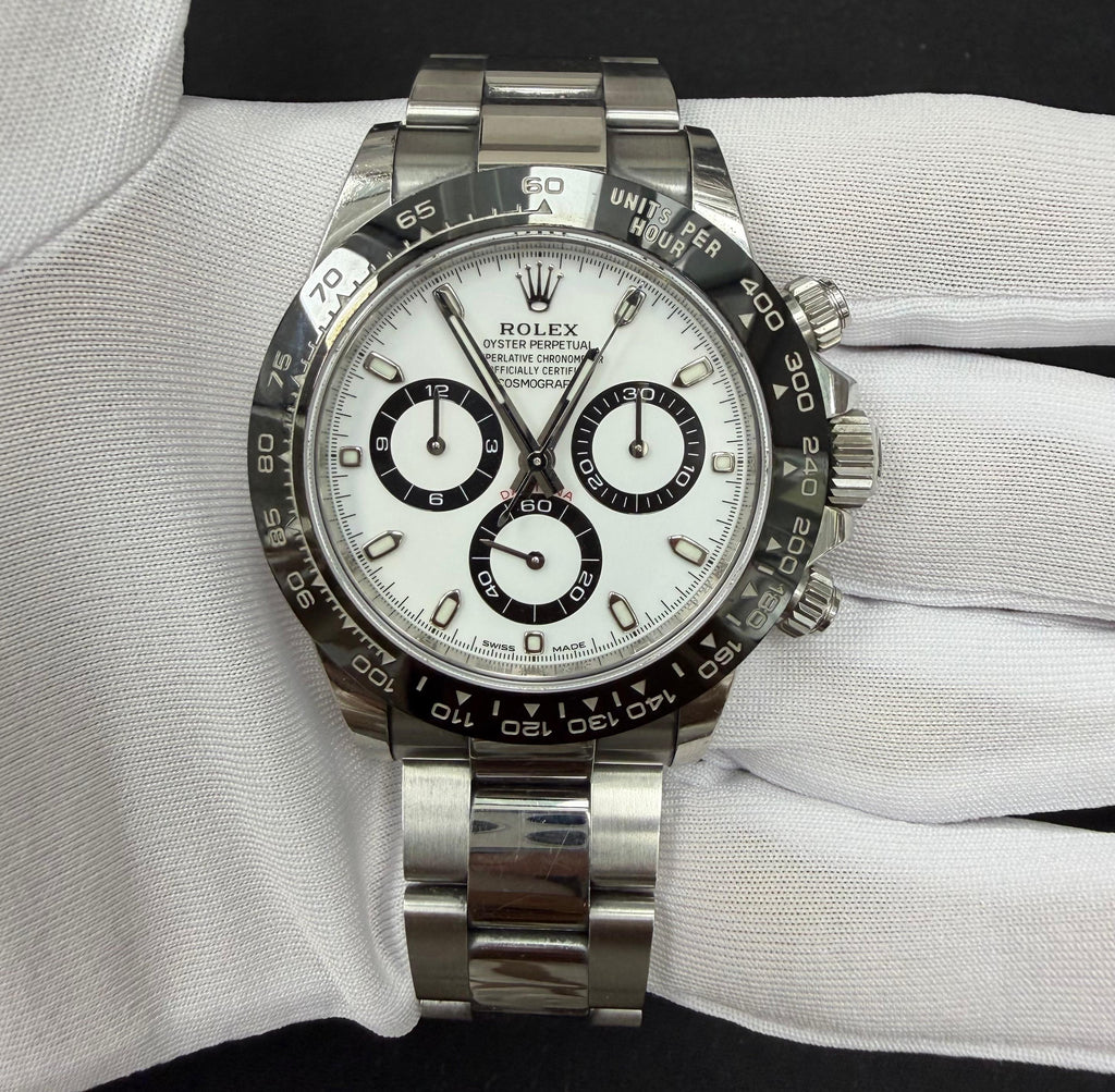 Rolex Daytona 40mm Stainless Steel White Dial Ref. 116500LN
