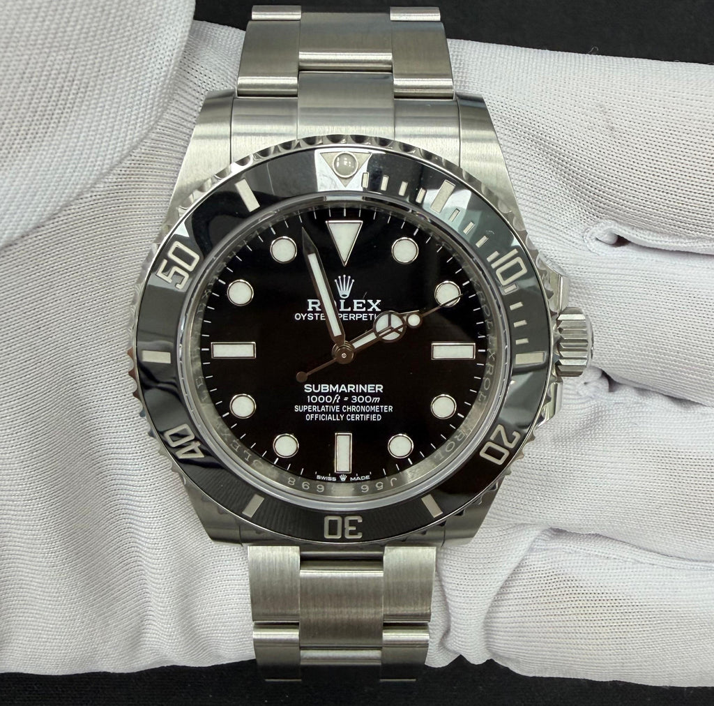 Rolex Submariner No Date 41mm Stainless Steel Black Dial Ref. 124060