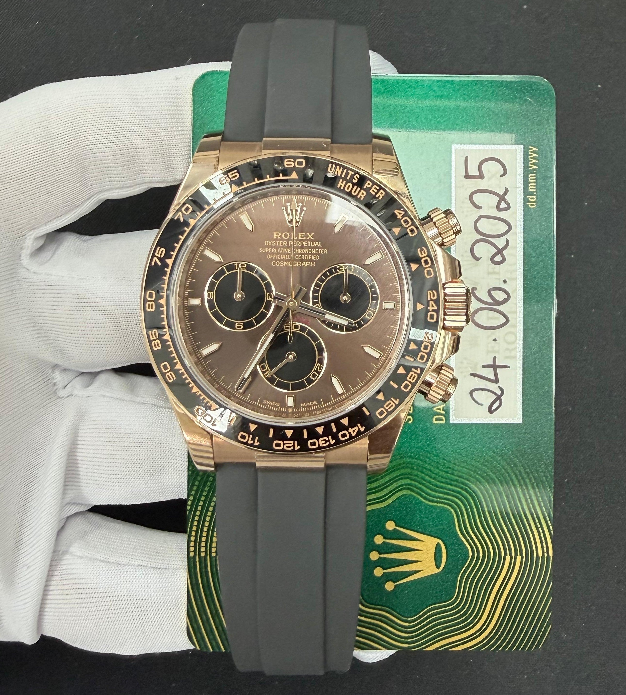 Rolex Daytona 40mm 18K Rose Gold Chocolate Dial Ref. 126515LN