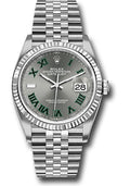 Rolex Datejust 36mm Stainless Steel Wimbledon Dial Ref. 126234
