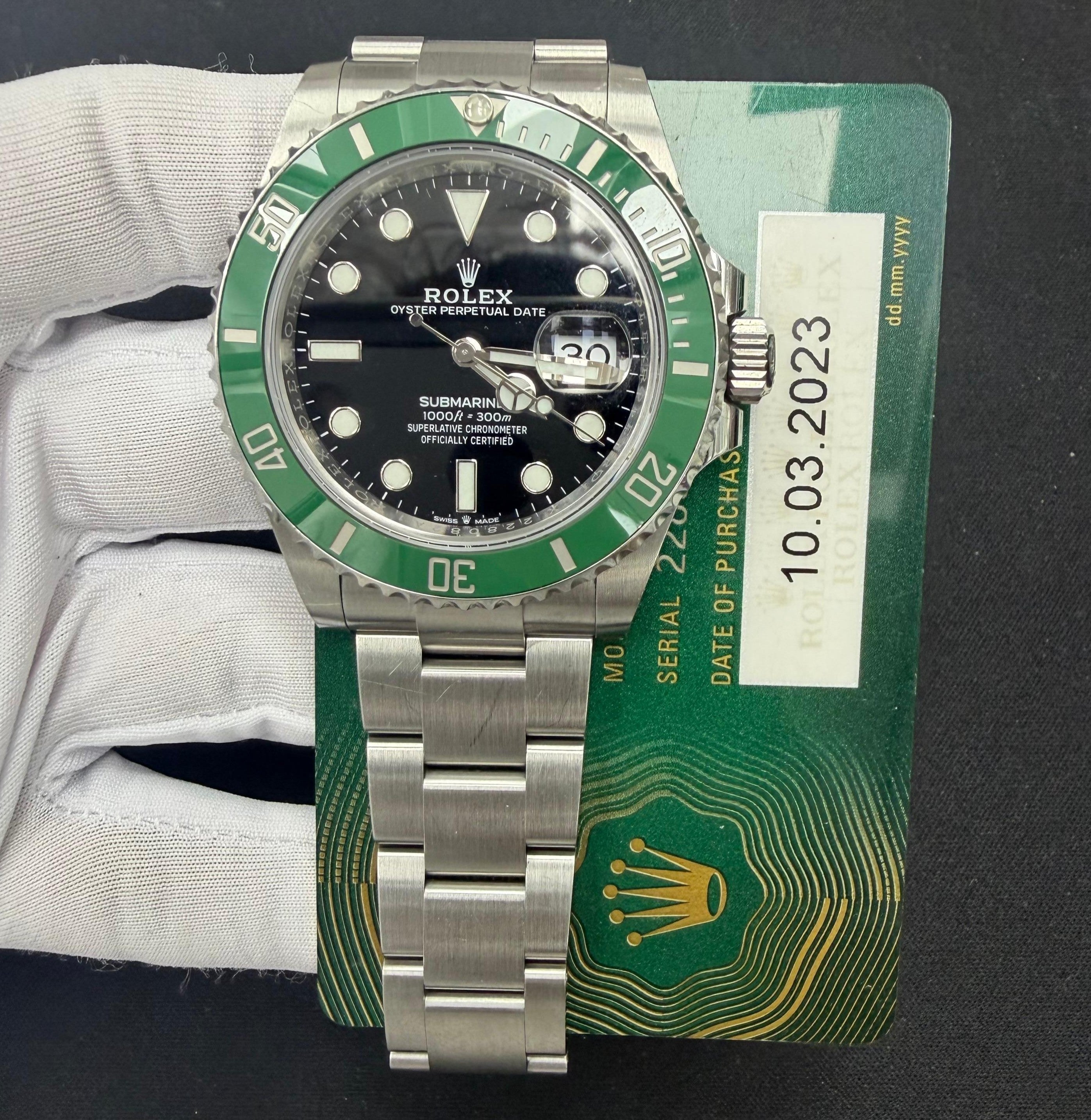 Rolex Submariner Date 41mm Stainless Steel Black Dial Ref. 126610LV