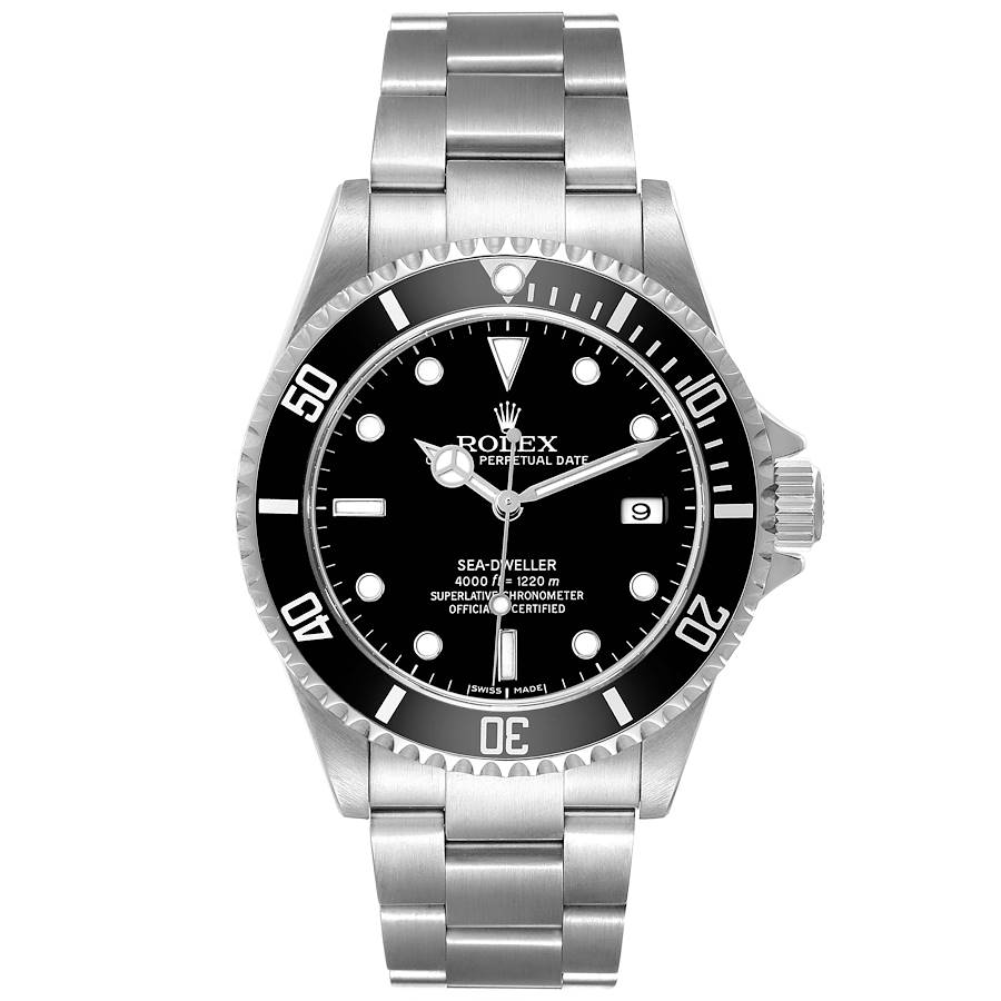 Rolex Sea Dweller 40mm Stainless Steel Black Dial Ref. 16600