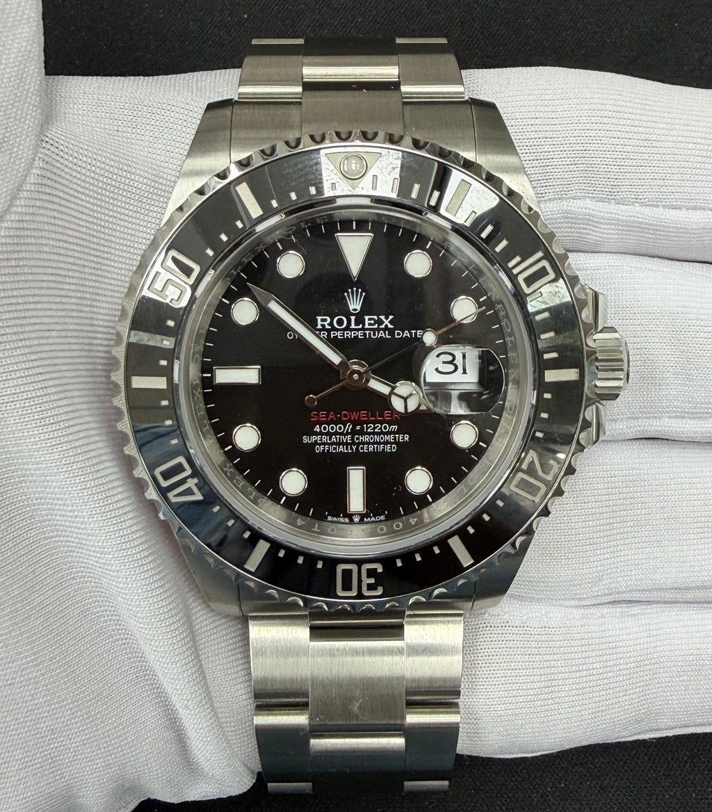 Rolex Sea Dweller 43mm Stainless Steel Black Dial Ref. 126600