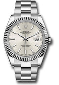 Rolex Datejust 41mm Stainless Steel Silver Dial Ref. 126334