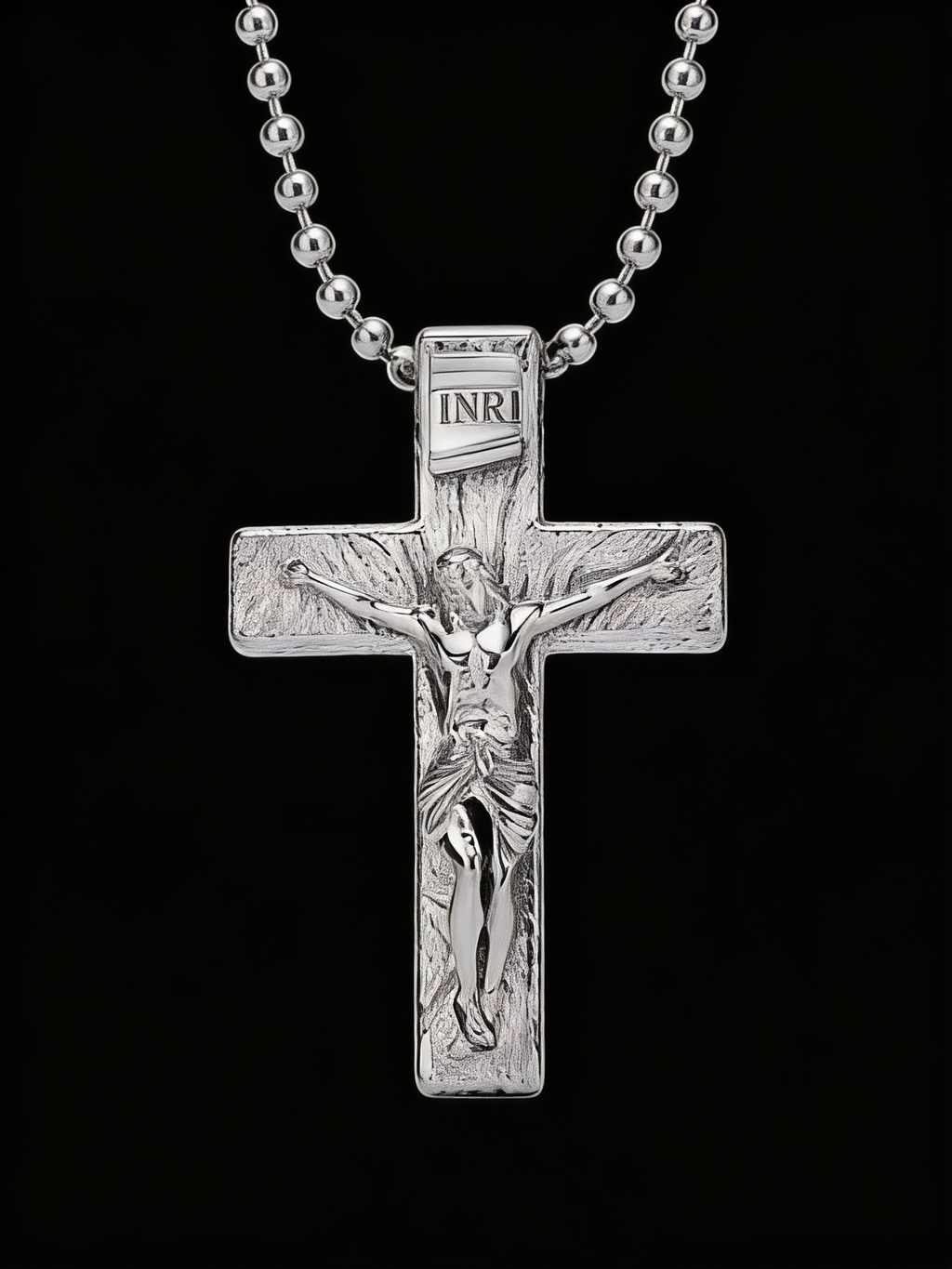 14K Gold Crucifix Cross Pendant