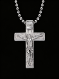 14K Gold Crucifix Cross Pendant