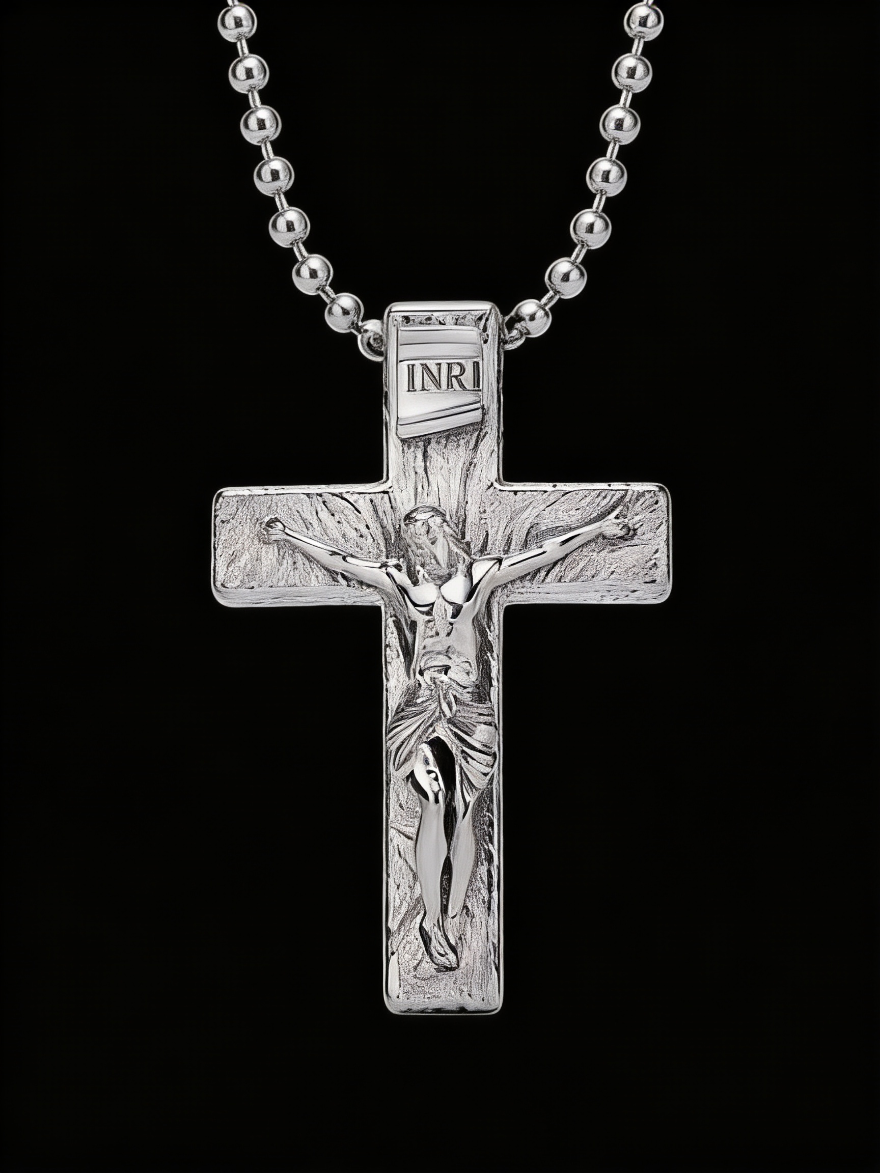 14K Gold Crucifix Cross Pendant