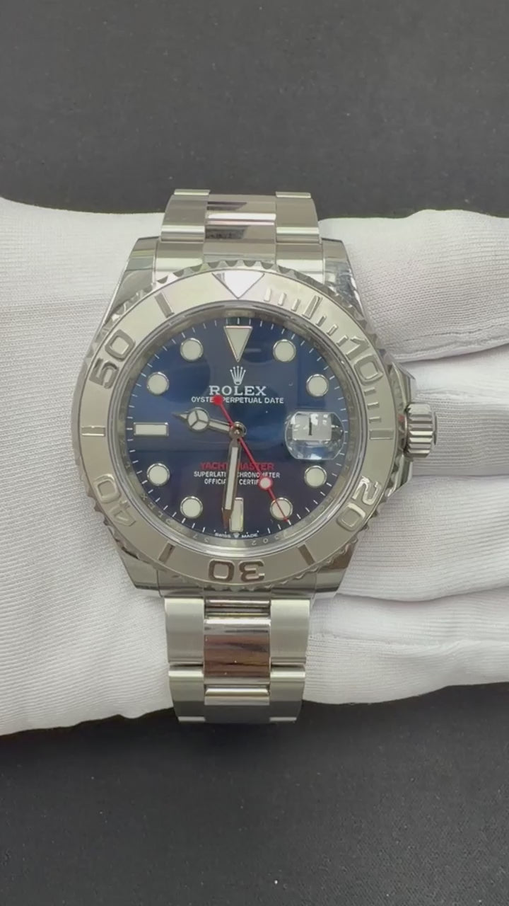 Rolex Yachtmaster 40mm Stainless Steel Blue Dial Ref. 126622