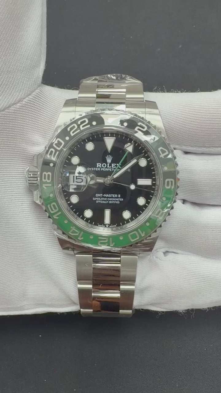 Rolex GMT Master II 40mm Stainless Steel Black Dial Ref. 126720VTNR