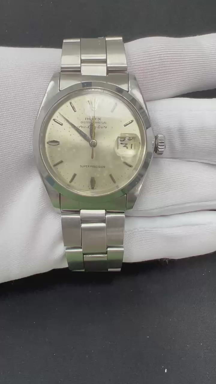 Rolex Air-King 34mm Stainless Steel Silver Dial Ref. 5700